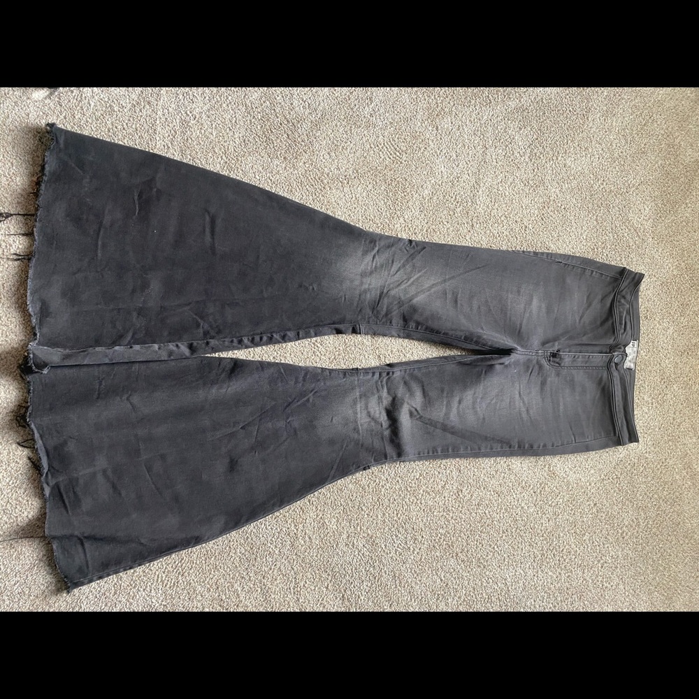 Just Float on Flare Bell Bottom Jeans